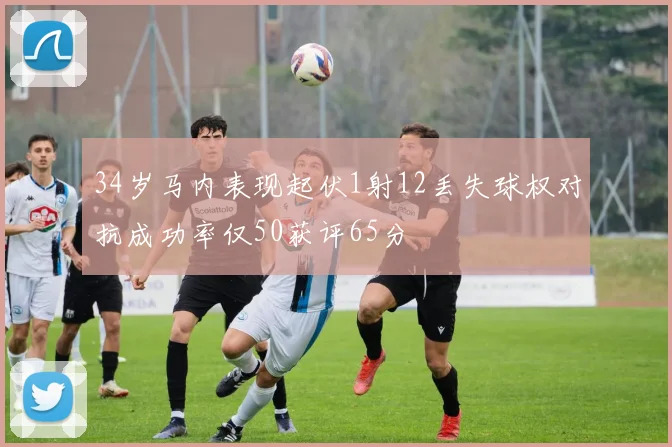 34岁马内表现起伏1射12丢失球权对抗成功率仅50获评65分